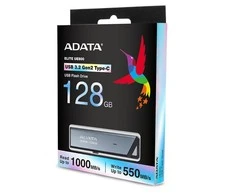 ADATA MEMORY DRIVE FLASH USB-C 128GB/SILV AELI-UE800-128G-CSG