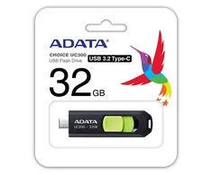 ADATA DUOMENYS | „FlashDrive“ | UC300 | 32 GB | USB 3.2 Gen 1 | Judas