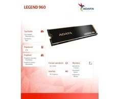 SSD - Adata Legend 960 M.2 2 TB PCIe 4.0 3D NAND
