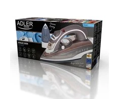 Adler | Lygintuvas | AD 5030 | Garų lygintuvas | 3000 W | Vanduo tank capacity 310 ml | Continuous steam 20 g/min | Brown