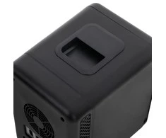 Mini šaldytuvas Adler AD 8084, 27 aukščio, 4 l, juodas