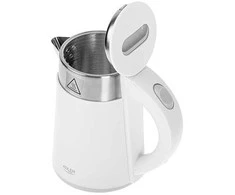 Adler | Virdulys | AD 1372 | Electric | 800 W | 0.6 L | Plastic/Nerūdijantis plienas | 360° rotational base | Baltas