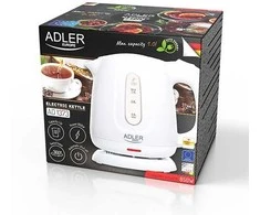 Adler Virdulys | 1373 m. AD | Elektrinis | 850 W | 1 L | Polipropilenas | 360° sukamasis pagrindas | Baltas