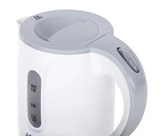 Adler | Virdulys | AD 1371g | Electric | 850 W | 0.8 L | Nerūdijantis plienas/Polypropylene | 360° rotational base | Baltas/Pilkas