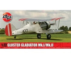 Airfix Gloster Gladiator Mk.I/Mk.II 1/72 plastikinis lėktuvo surinkimo modelis