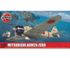 Klijuojamas Modelis Airfix A01005B Mitsubishi A6M2b Zero 1/72