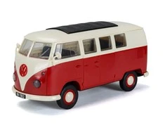 Airfix Model plastikowy QUICKBUILD VW Camper Van raudona