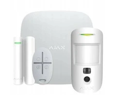 Ajax Signalizacijos rinkinys StarterKit Cam Plus Hub 2 Plus, MC, DP, SC baltas