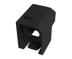 RJ45 kištuko apsauga nuo neteisėto atjungimo, spalva juoda (24 vnt. pakuotė + raktas) ALANTEC