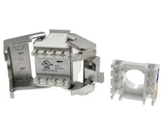 Tinklo Keystone Modulis - Alantec MB004-1 Cat6 PoE+ Be Įrankių
