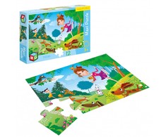 Maxi Puzzle Dėlionė 12 vnt. - Šuniukai