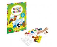 Alexander Sand Coloring Books Creative Set - 2 Pictures: Cow and Chicken ZA6082