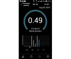„Alkotesteris HI-TECH MEDICAL BACscan Mobile“ (elektrocheminis)