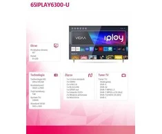 AllView LED televizorius 65 colių 65iPlay6300-U