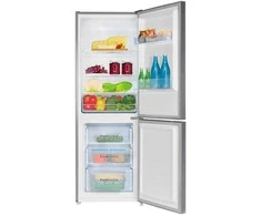 Šaldytuvas Amica freestanding fridge-šaldiklis FK2425.4UNTX(E) Sidabrinis
