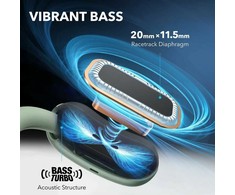 Ausinės Anker Soundcore Aero Fit 2, žalios spalvos