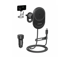 Įkroviklis Anker Įkroviklis MagGo Qi2 15W Juoda