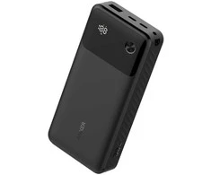 Išorinė baterija - Anker A1384 20000 mAh 30W PD USB-A USB-C Juoda