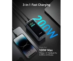 Nešiojamas įkroviklis Anker Prime 20000 mAh, 200 W
