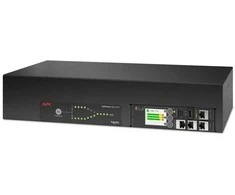 APC stovas ATS, 230V, 32A, (16)C13 (2)C19 išvestis, 2U, IEC 309 32A 2P+E (2) (2,44m)