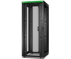 APC Easy Rack 800mm/42U/1000mm , with Roof, castors, feet and 4 Brackets, No Side panels, juodas | Schneider Electric