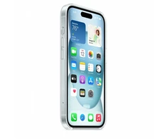 Apple iPhone 15 skaidrus dėklas su MagSafe