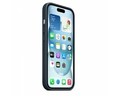 iPhone 15 FineWoven Case with MagSafe - Pacific Blue