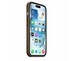 iPhone 15 FineWoven Case with MagSafe - Taupe