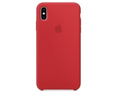 Apple iPhone XS Max Silikoninis dėklas - (PRODUCT)Raudonas