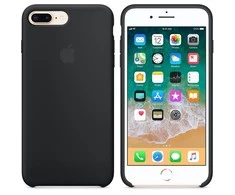 Apple iPhone 8 Plus / 7 Plus Silikoninis dėklas - Juodas