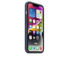 Apple iPhone 14 Silicone Case with MagSafe - Storm Blue