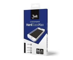 LCD apsauginis stikliukas 3MK Hard Glass Max Finger Print Samsung G980 S20 juodas