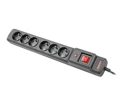 ARMAC M6/45/CZ Armac Surge Protection MULTI M6 (6 lizdai) 4.5m juodas