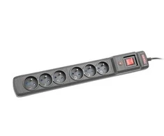 ARMAC M6/45/CZ Armac Surge Protection MULTI M6 (6 lizdai) 4.5m juodas