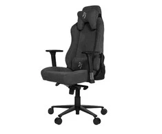 Žaidimų kėdė Arozzi VERNAZZA Soft Fabric | Tamsiai pilka