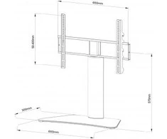 Laikiklis televizoriams ART SD-31 (32" - 65", maks. 60kg)
