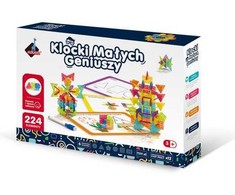 ASKATO Geometriniai mažųjų genijų blokeliai, 224 vnt. 3+