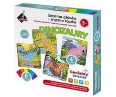 Askato Tešla iš putplasčio, sumani galva ir gudri rankena, DINOZAURAI