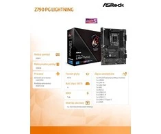 Pagrindinė plokštė ASROCK Intel Z790/LGA1700/ATX/Memory DDR5/Atminties lizdai 4/3xPCI-Express 3.0 1x/1xPCI-Express 4.0 16x/1xPCI-Express 5.0 16x/4xM.2/1xHDMI/1xAudio-In/1xAudio-Out/1xMikrofonas/1xUSB 2.0/6xUSB 3.2/1xUSB-C/1xRJ45