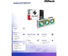 ASRock Steel Legend Radeon RX 9070 XT 16 GB vaizdo plokštė