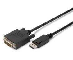 Assmann Electronic DIGITUS adapterio laidas DisplayPort 1.2 DVI-D 24+1 M/M skaitmeninis Full HD Dual Link 5m