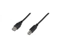 Assmann Electronic ASSMANN USB jungties kabelis tipas A - B M/M 1.0m USB 2.0 tinkamas bl