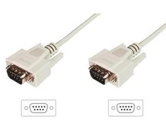 Assmann Electronic ASSMANN Duomenų perdavimo jungiamasis kabelis D-Sub9 M M 2,0 m serijinis formuotas be
