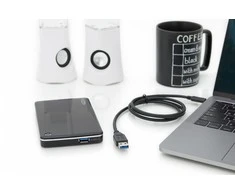 Assmann Electronic ASSMANN USB Type-C jungiamasis kabelis Type C iki AM/M 1,0m visas funkcijas Gen2 3A 10GB 3.1 Version CE bl