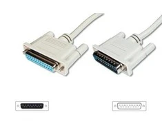 Assmann Electronic ASSMANN duomenų perdavimo ilgintuvas D-Sub25 M/F 3,0 m nuoseklus/lygiagrečiai suformuotas