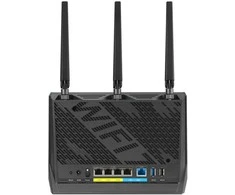 Asus Wireless Wifi 7 Dual Band Gigabit Maršrutizatorius | RT-BE86U | 802.11be | 6800 Mbit/s | Ethernet LAN (RJ-45) jungtys 5 | Tinklelio palaikymas Taip | MU-MiMO Nr. | 4G/5G | Antenos tipas Išorinė/vidinė | 2