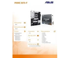 Pagrindinė plokštė ASUS PRIME X870-P