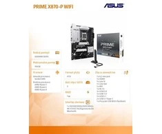 Pagrindinė plokštė Asus PRIME X870-P WIFI