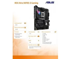 Pagrindinė plokštė Asus ROG STRIX X870E-E GAMING WIFI