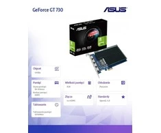 Asus | GT730-4H-SL-2GD5 | NVIDIA | 2 GB | GeForce GT 730 | GDDR5 | HDMI jungtys kiekis 4 | PCI Express 2.0 | Atminties taktinis dažnis 5010 MHz | Procesoriaus dažnis 902 MHz